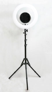 Glam Studio LED Ring Light with Remote - White - GLAM DOLL