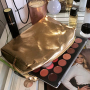 Gold Makeup Bag - GLAM DOLL